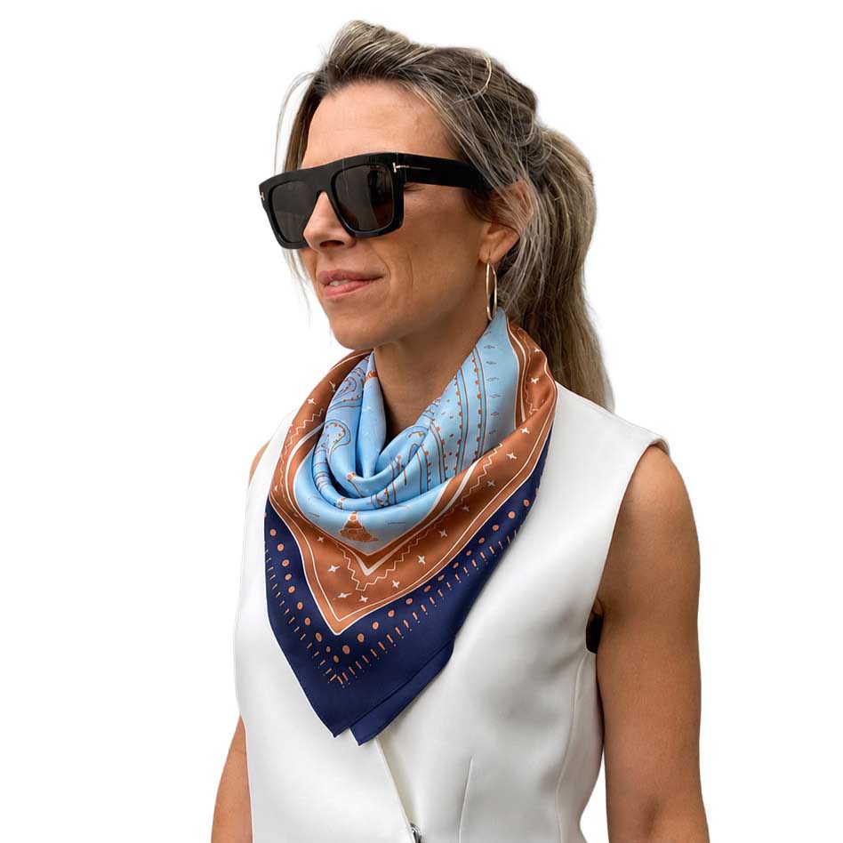 Dark Hampton X Ellie Compton The Lawrie Silk Scarf